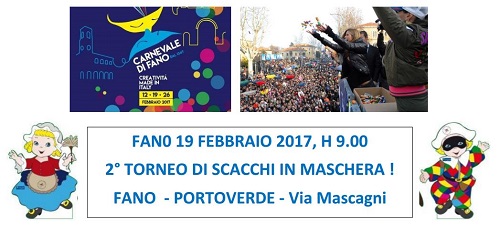 Scacchi Fano Carnevale 2017